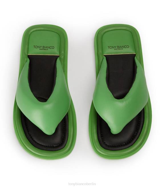Sandalen| de Tony Bianco Frauen Nikki-Wohnungen Säuregrün 4624657